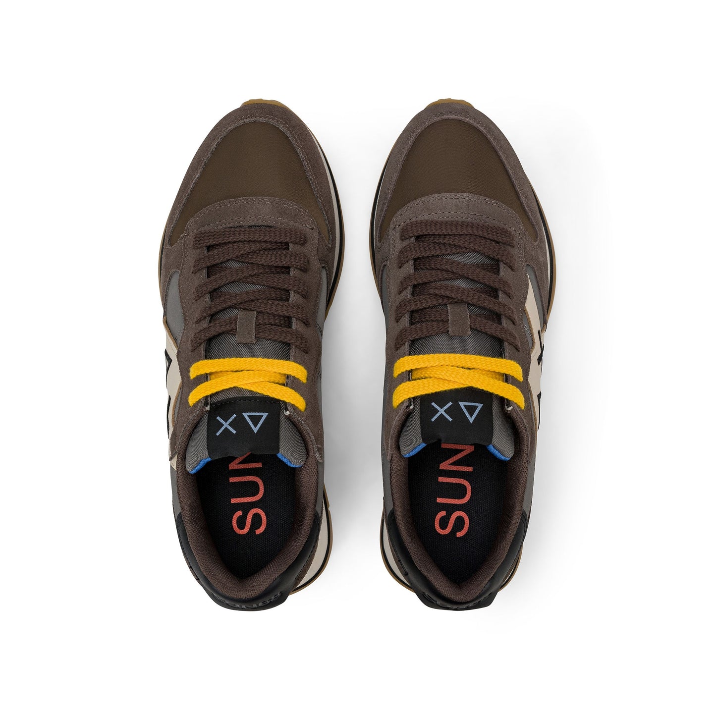 SUN 68 SCARPE Sneaker Jaki 2.0 Solid in nylon e suede Z46122