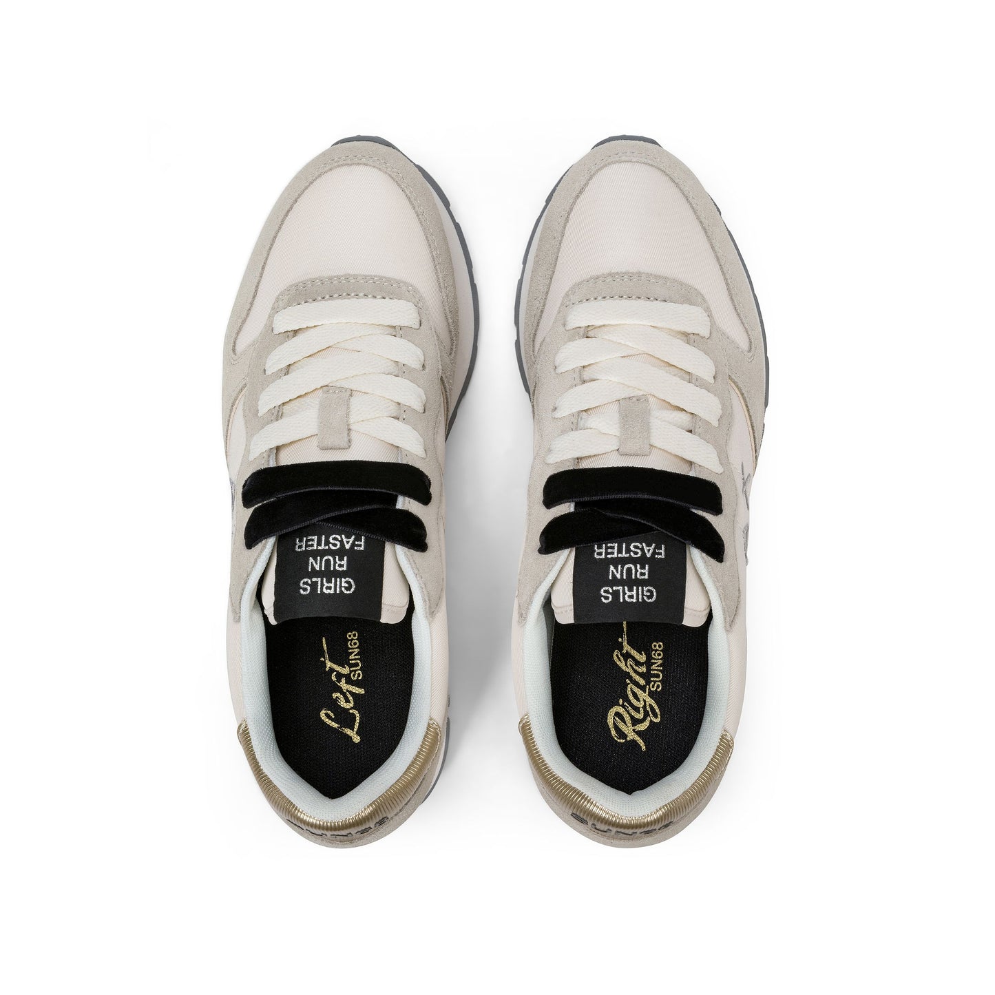 SUN 68 SCARPE Sneaker Ally Silver Gold Z46202