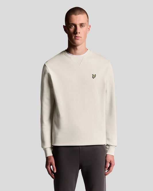 LYLE & SCOTT FELPA GIROCOLLO IN COTONE ML424VOG