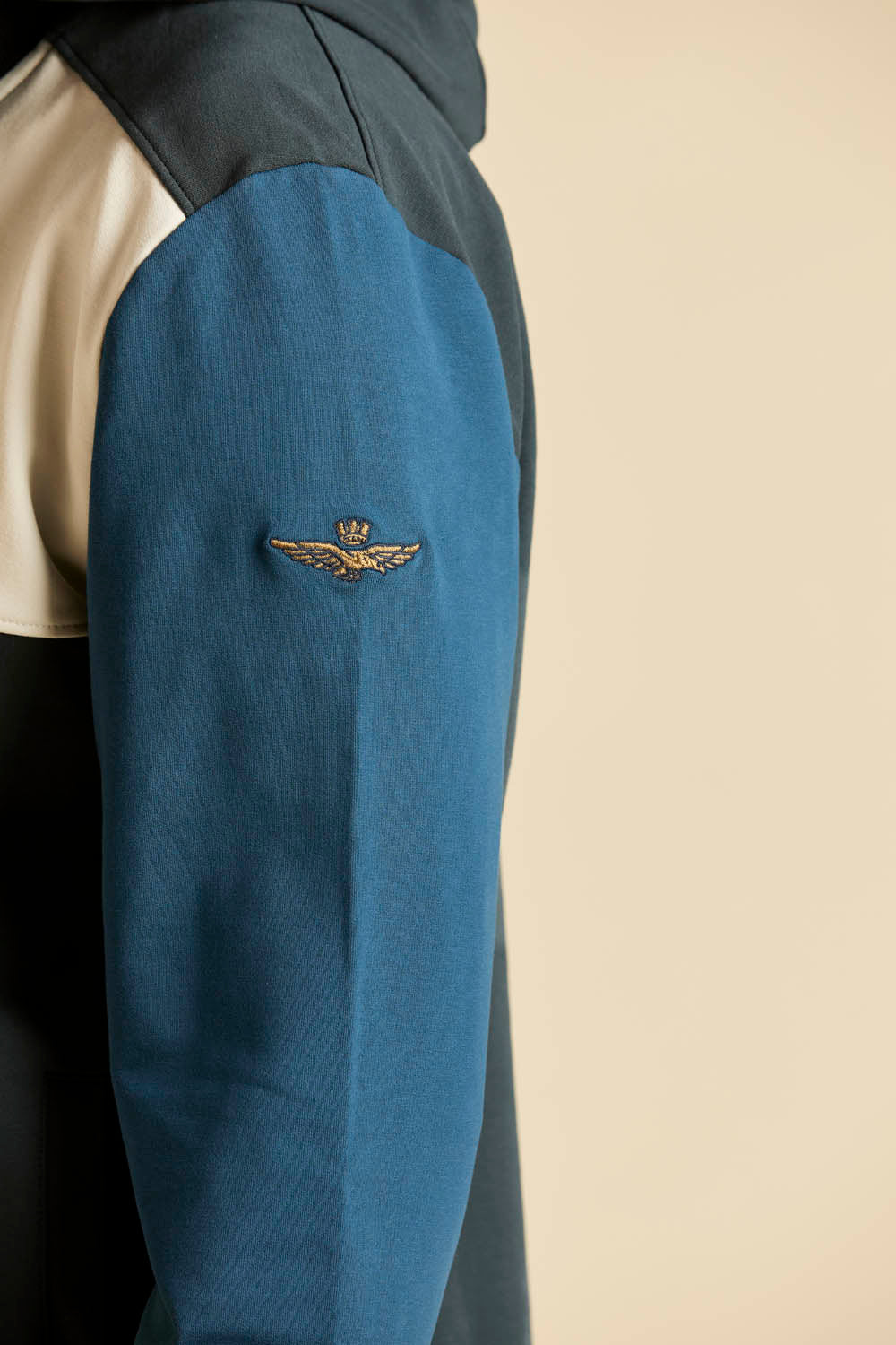 TUTA UOMO AERONAUTICA MILITARE 261TF0115UF00674 BIANCO AVIO BLU