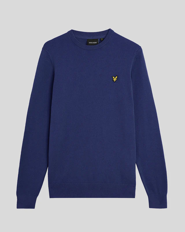 MAGLIONE GIROCOLLO LYLE & SCOTT UNICA TINTA