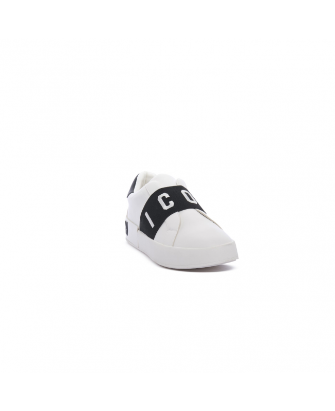 ICON SCARPE UOMO SNEAKERS SLIP ON IC04743SU BIANCO