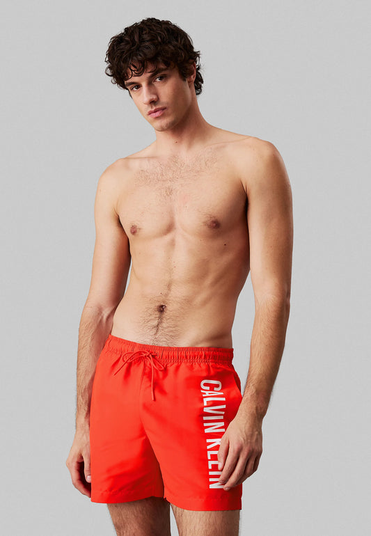 COSTUME CALVIN KLEIN BOXER ROSSO