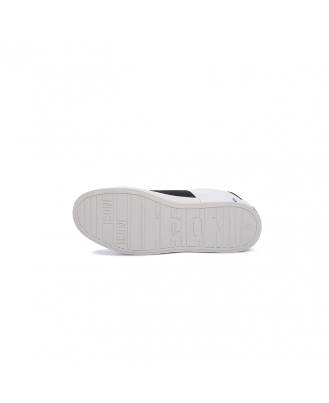 ICON SCARPE UOMO SNEAKERS SLIP ON IC04743SU BIANCO
