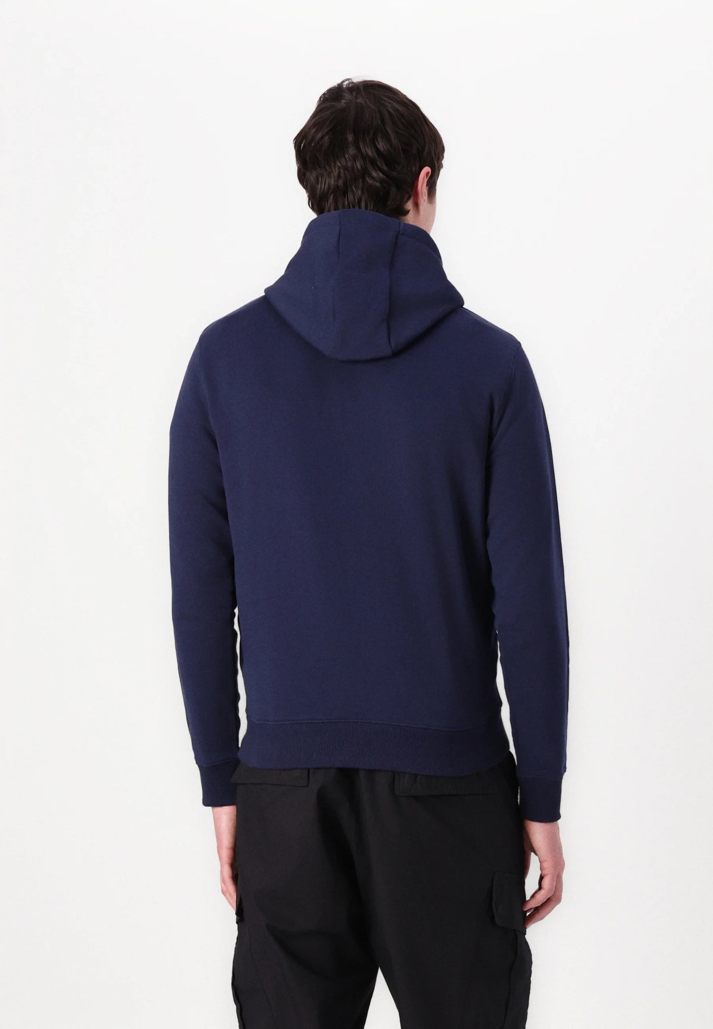FELPA LYLE & SCOTT CON CAPPUCCIO UNICA TINTA