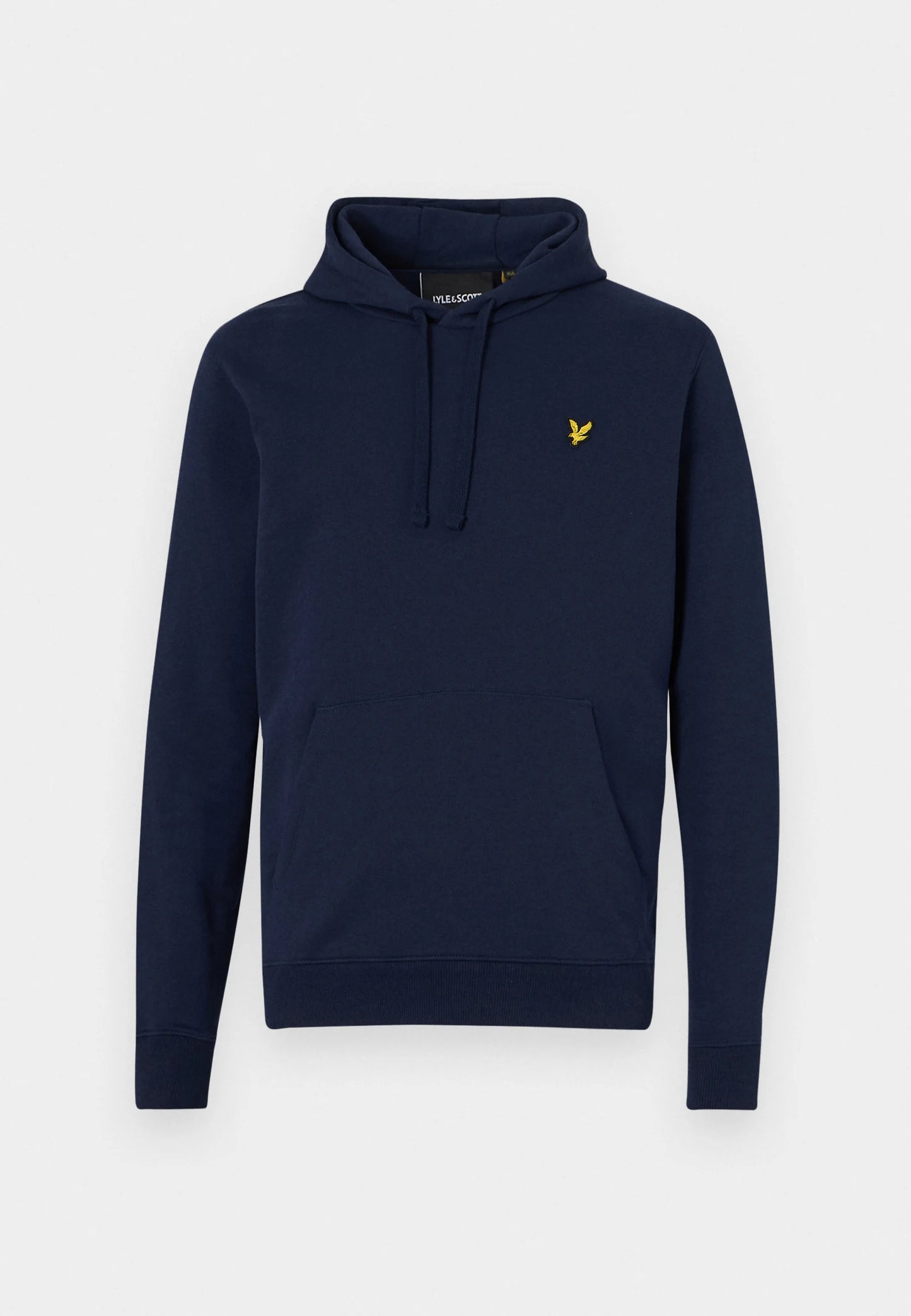 FELPA LYLE & SCOTT CON CAPPUCCIO UNICA TINTA