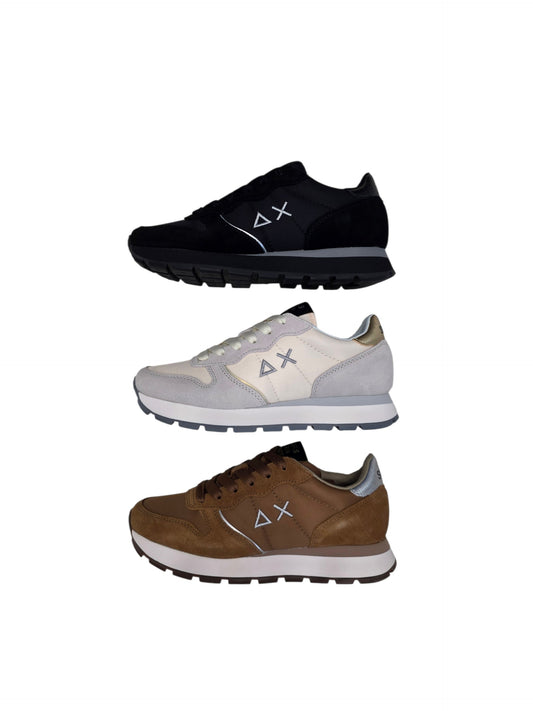 SUN 68 SCARPE Sneaker Ally Silver Gold Z46202
