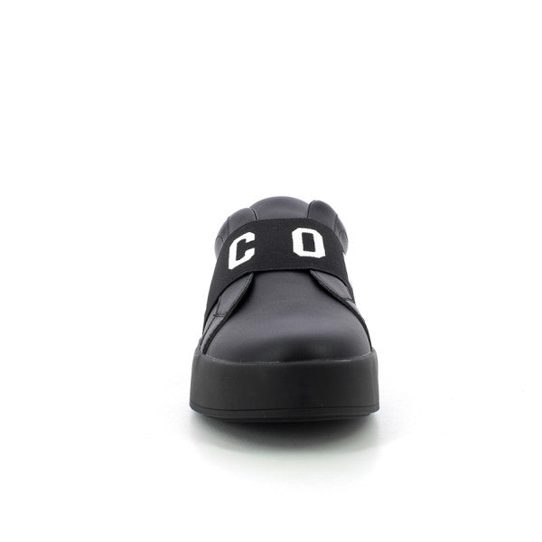 ICON SCARPE UOMO SNEAKERS SLIP ON IC04743SU NERO