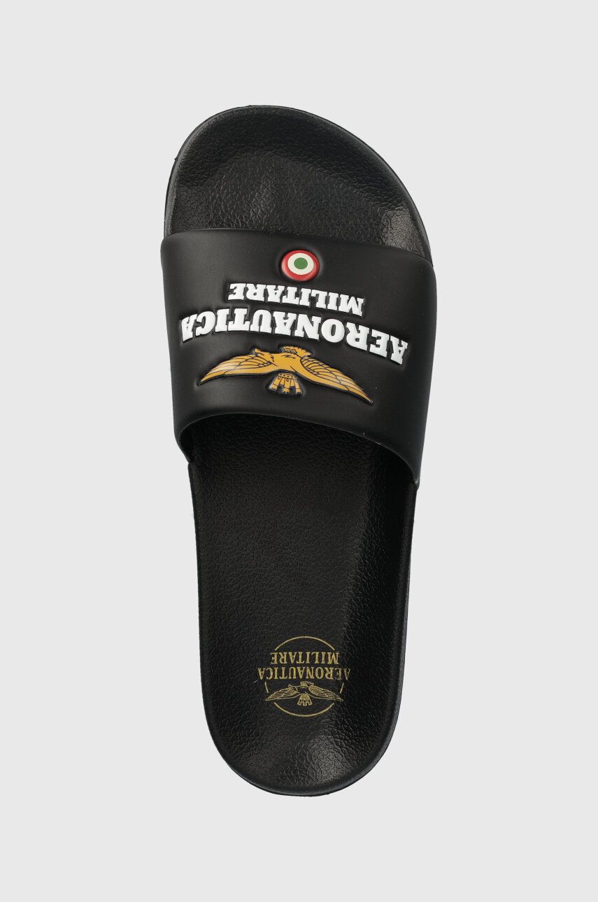 CIABATTE UOMO AERONAUTICA MILITARE UOMO NERO