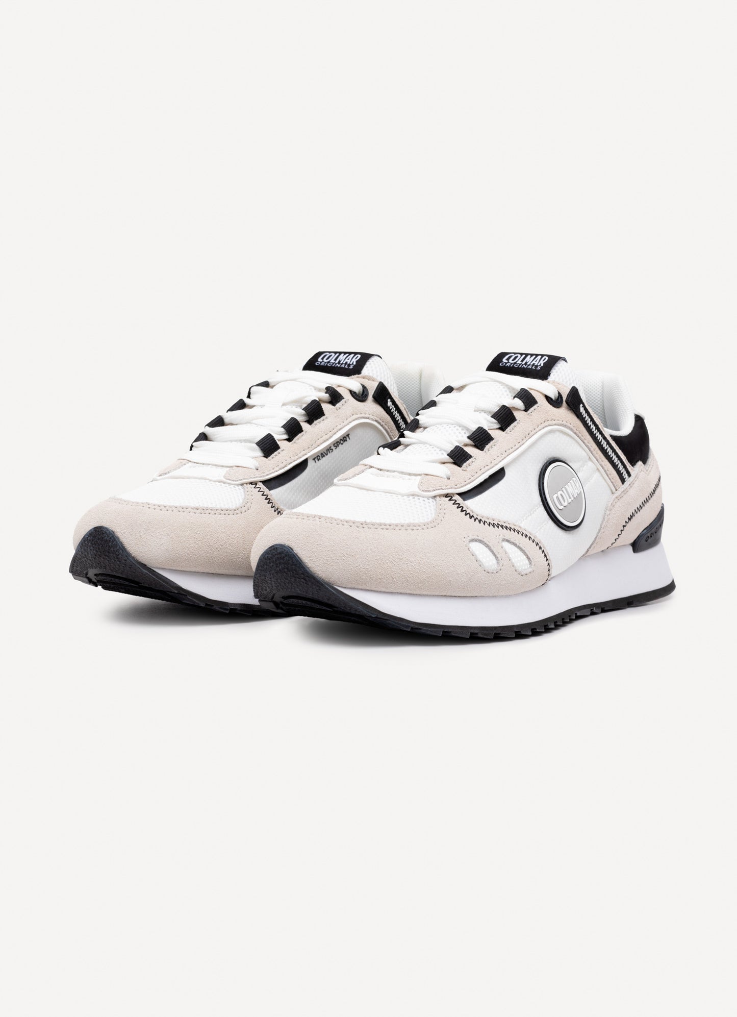 Scarpe Colmar Uomo Sneakers Travis Sport Bold BIANCO