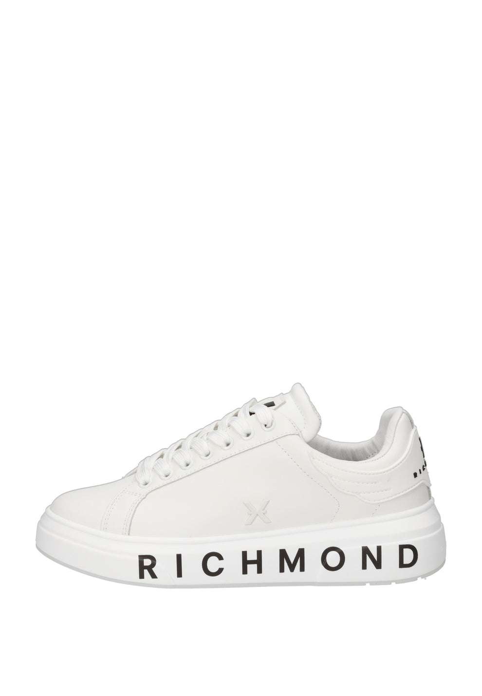 RICHMOND SCARPE SNEAKERS UOMO IN PELLE LOGO JOHN RICHMOND BIANCO