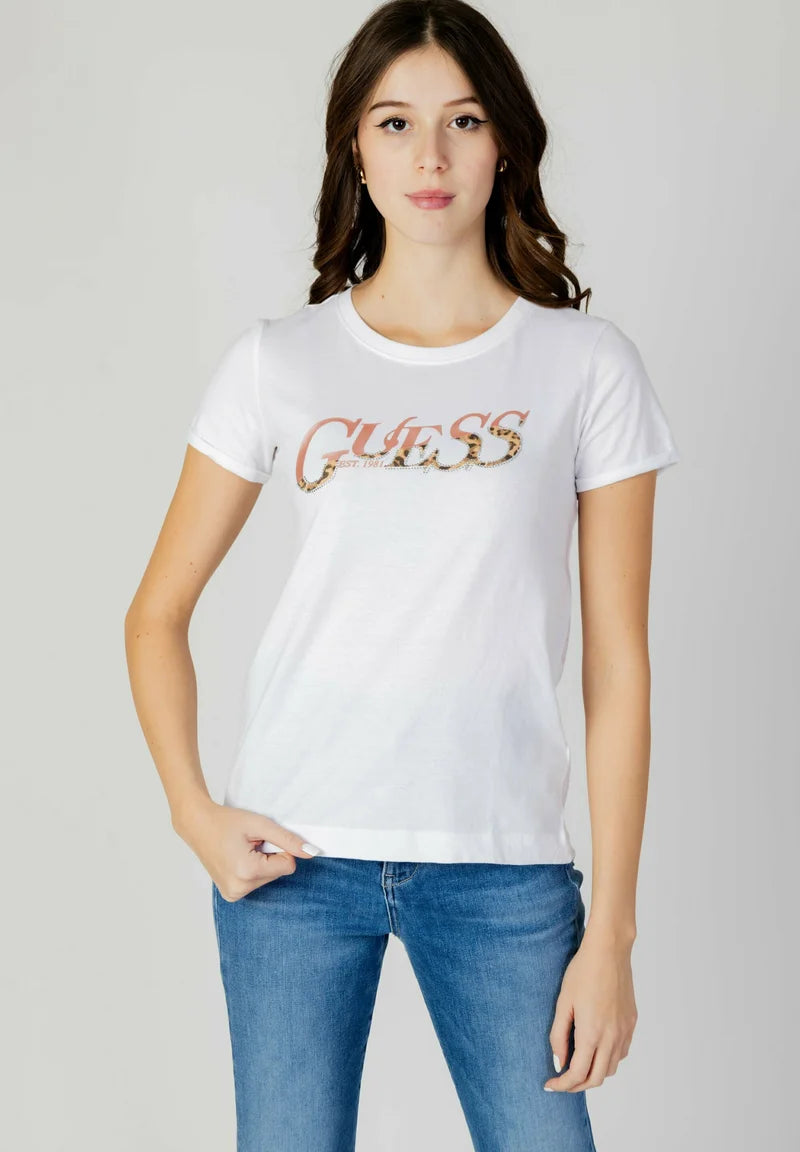 T-SHIRT GUESS DONNA CON STAMPA