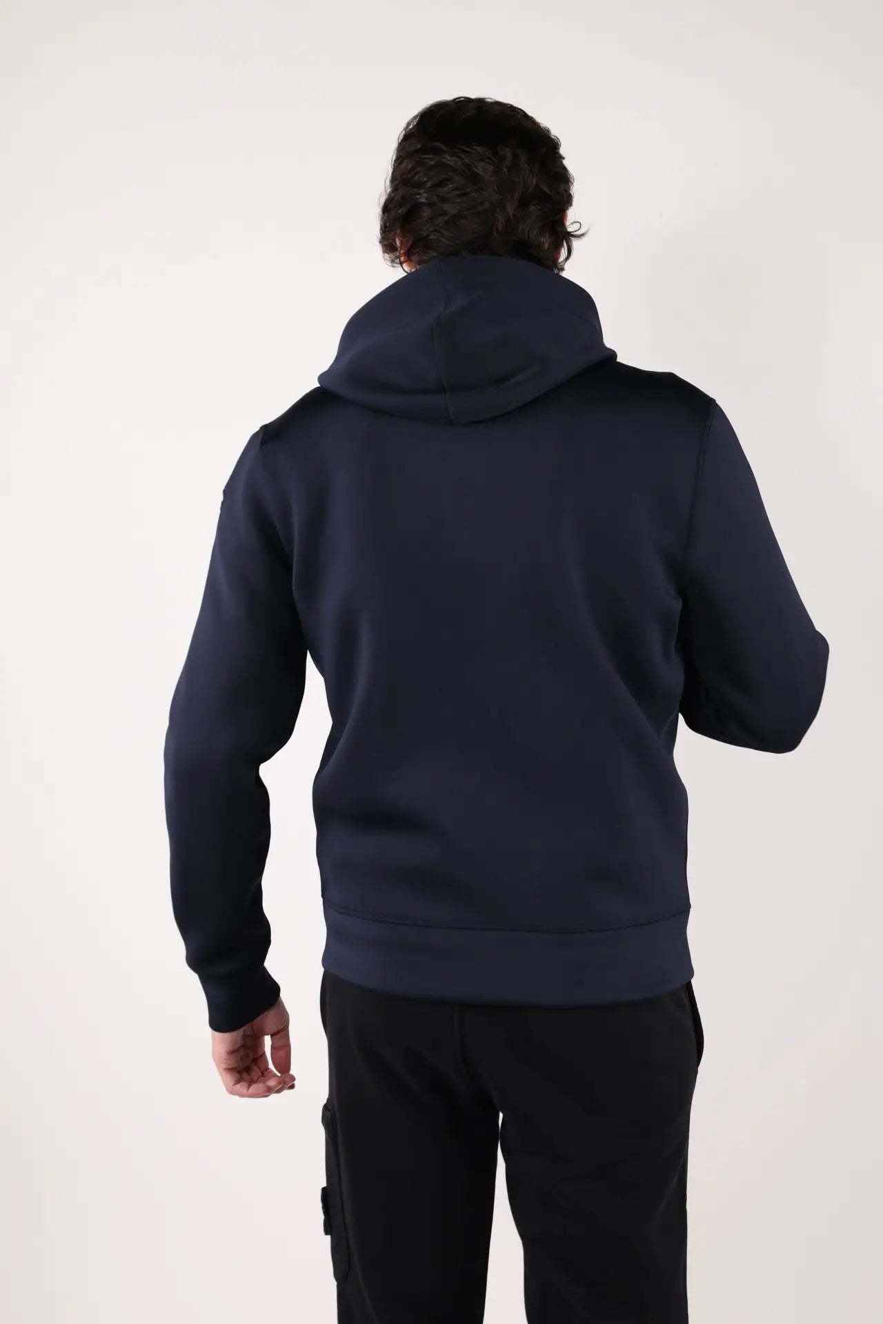 FELPA BLAUER SCUBA CON CAPUCCIO COLBY BLU