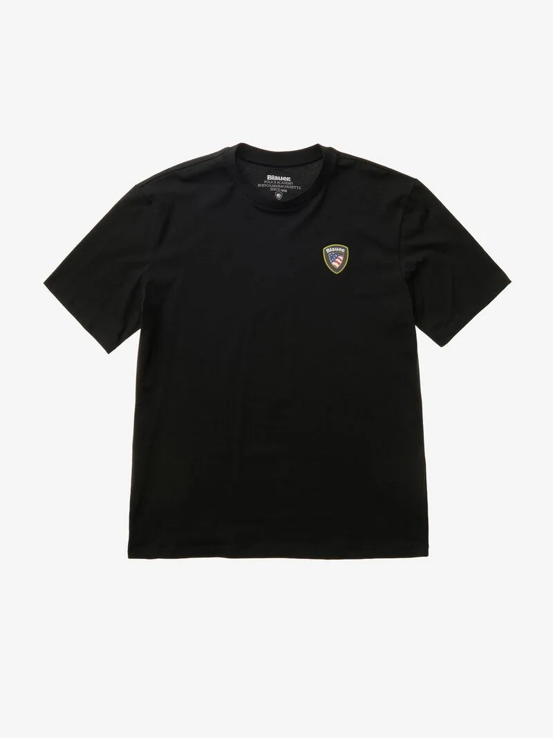 BLAUER T-SHIRT FAXON 2284-7480 MEZZA MANICA NERO