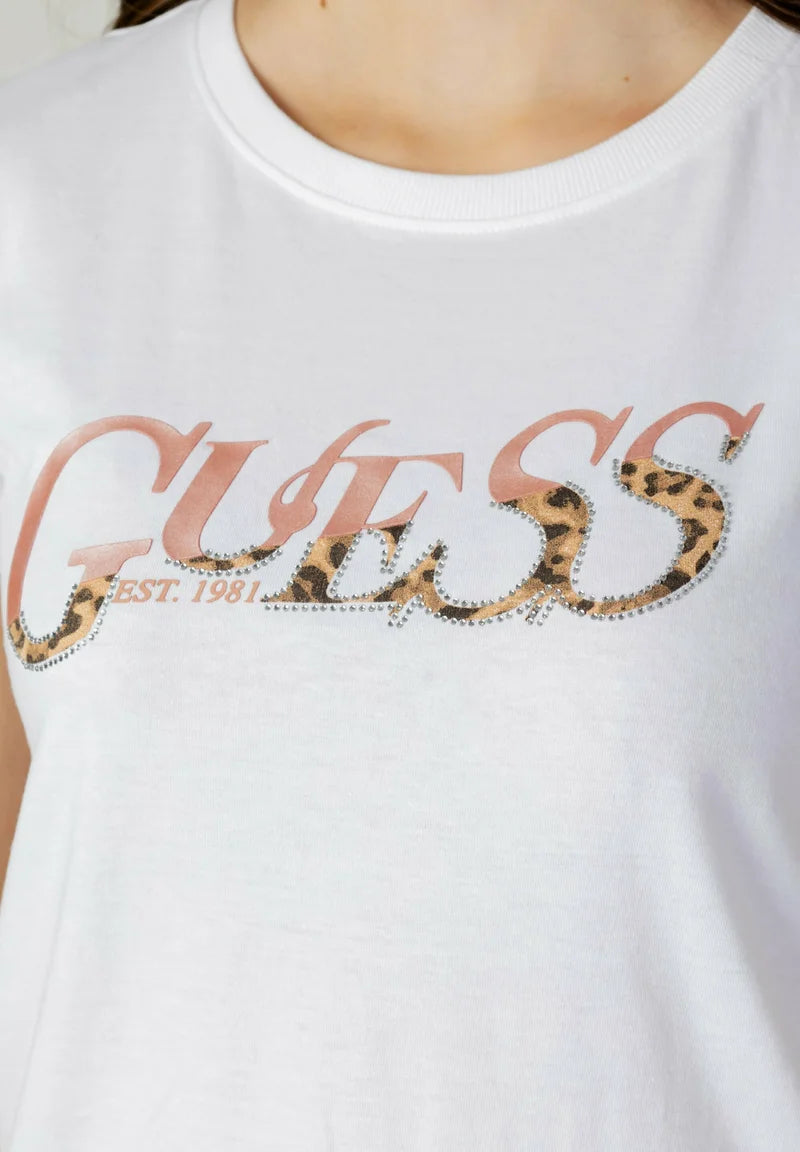 T-SHIRT GUESS DONNA CON STAMPA