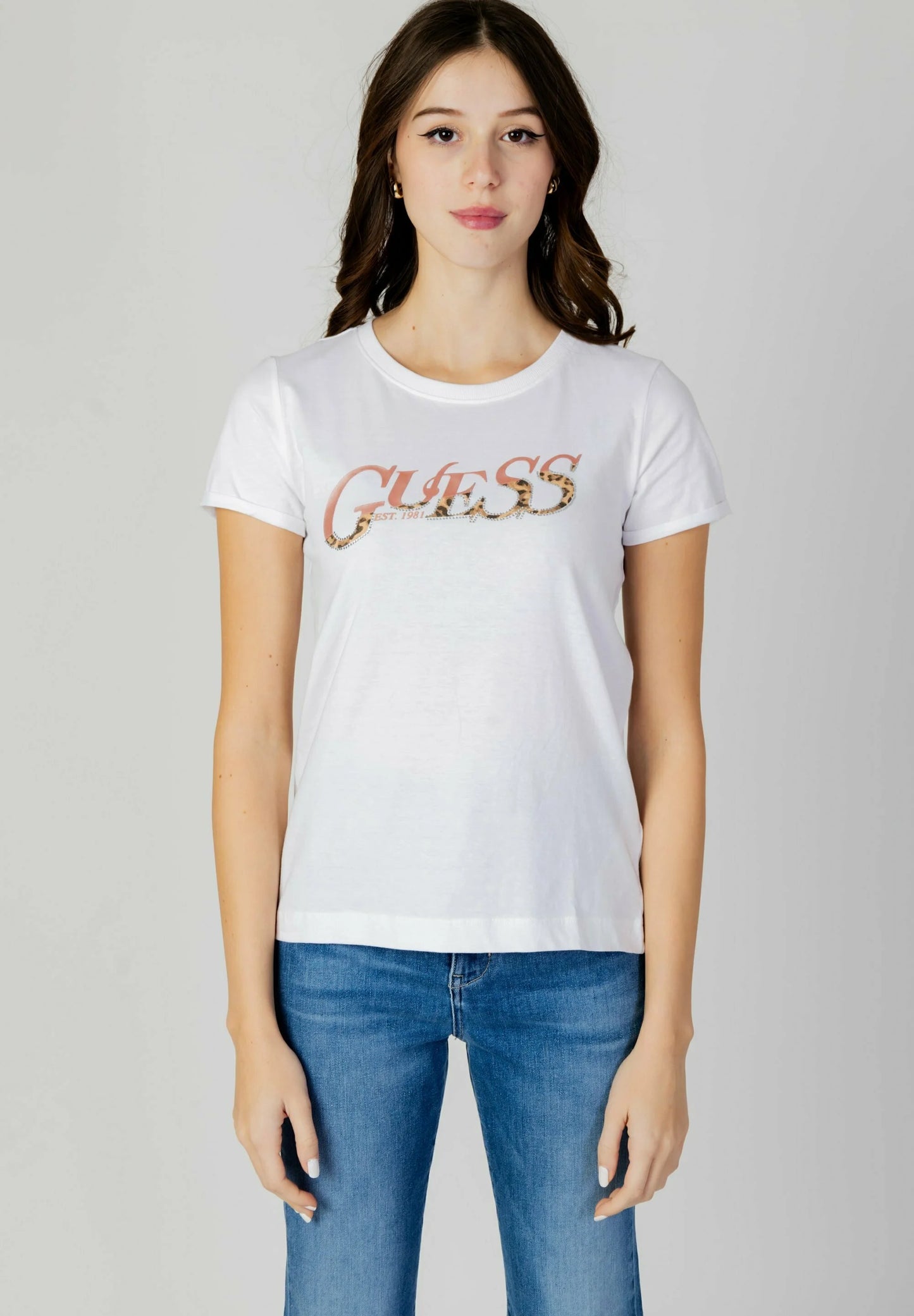 T-SHIRT GUESS DONNA CON STAMPA