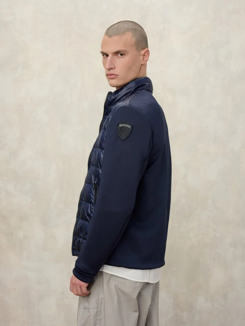 BLAUER GIACCA HEBRON CON MANICHE SCUBA 26SBLUC02207-007459 BLU
