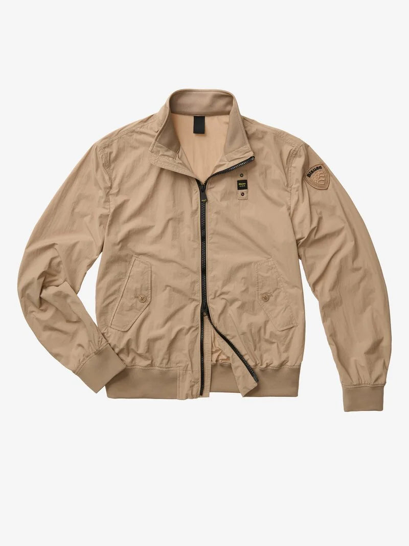 BLAUER BOMBER LEGGERO SFODERATO ALWIN 26SBLUC04201-007124 BEIGE