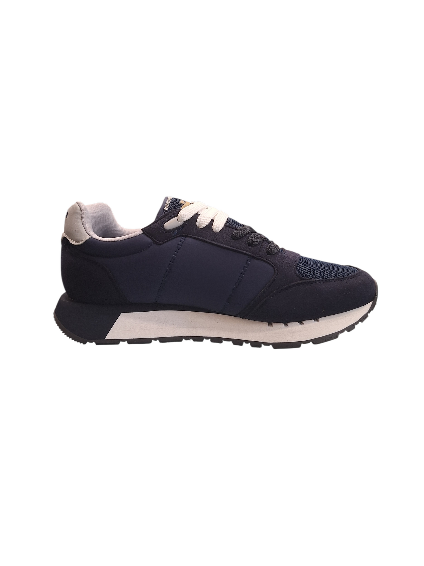 SCARPE UOMO AERONAUTICA MILITARE SNEAKERS RUNNIG FRECCE TRICOLORI BLU