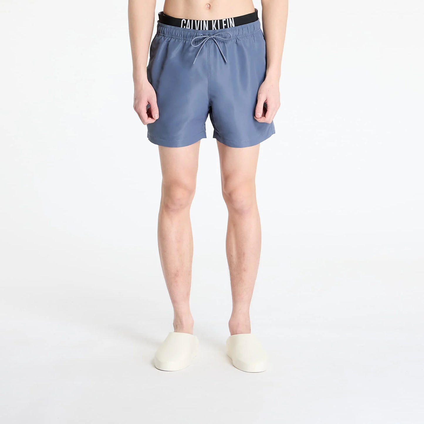 COSTUME CALVIN KLEIN BOXER AZZURRO POLVERE