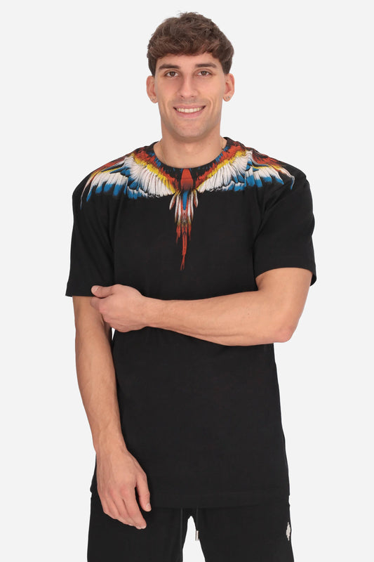 T-Shirt Con Stampa Aquila County Of Milan