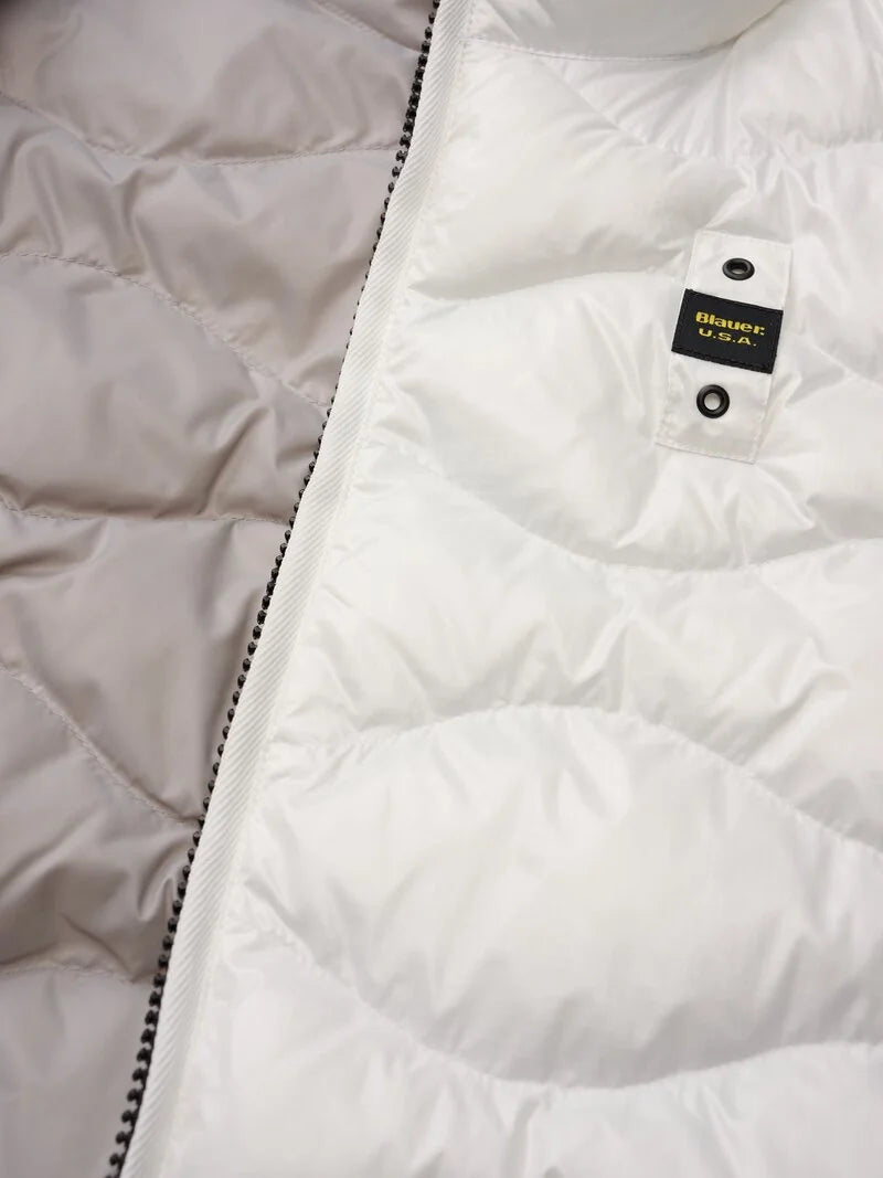 BLAUER SMANICATO AD ONDE DANNY 26SBLUX02184-005958 BIANCO