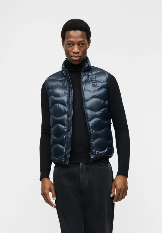 BLAUER SMANICATO AD ONDE DANNY 26SBLUX02184-005958 BLU