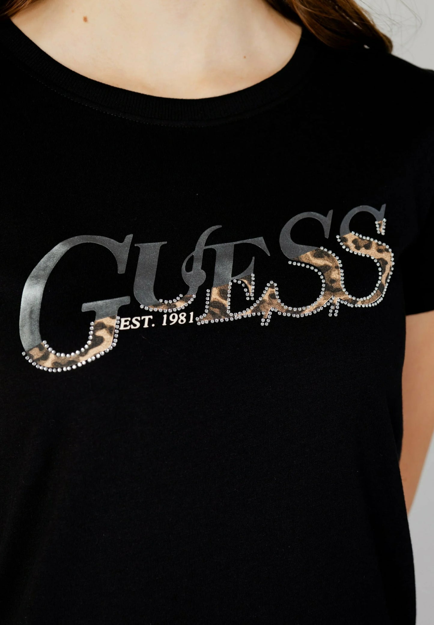 T-SHIRT GUESS DONNA CON STAMPA