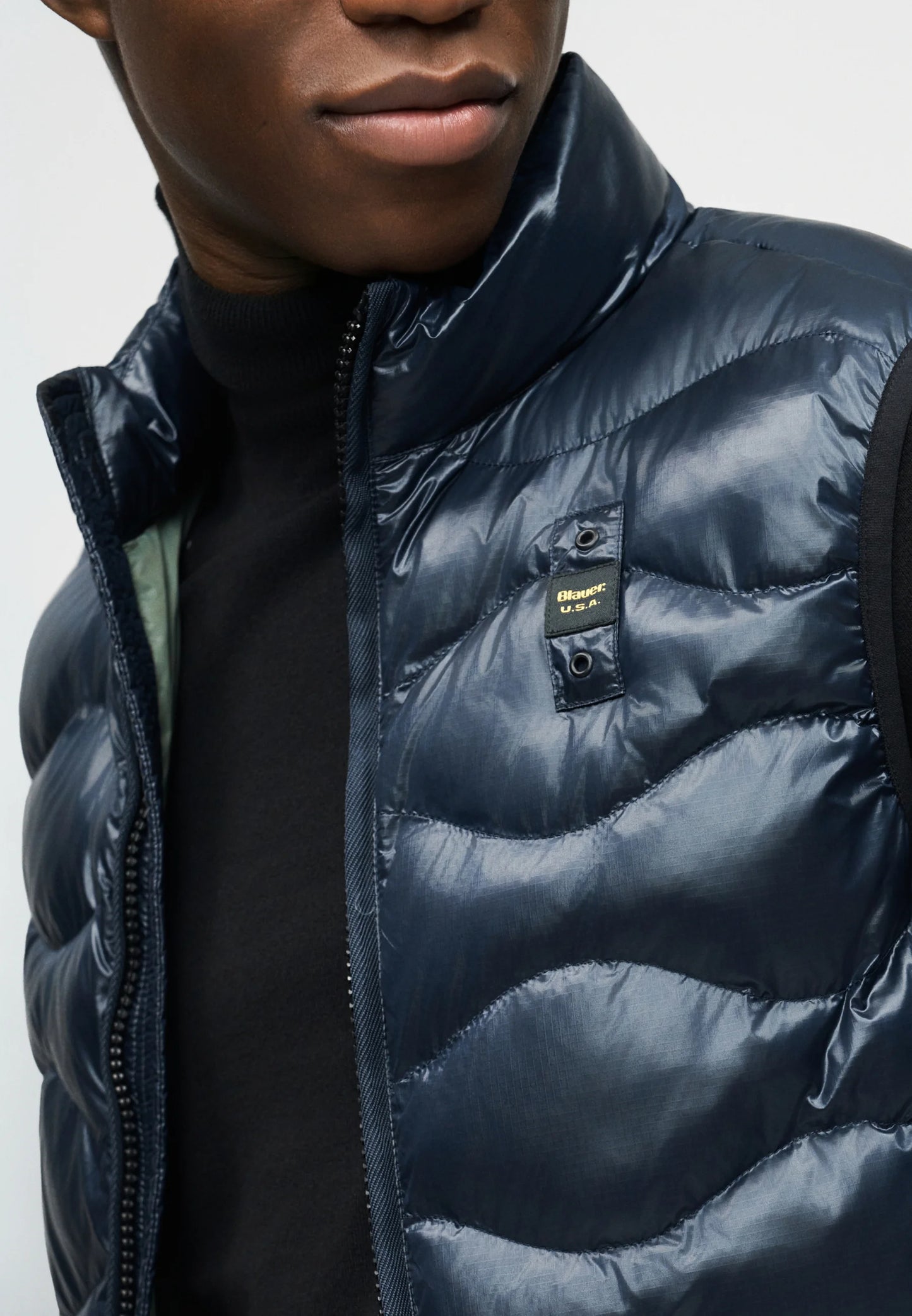 BLAUER SMANICATO AD ONDE DANNY 26SBLUX02184-005958 BLU