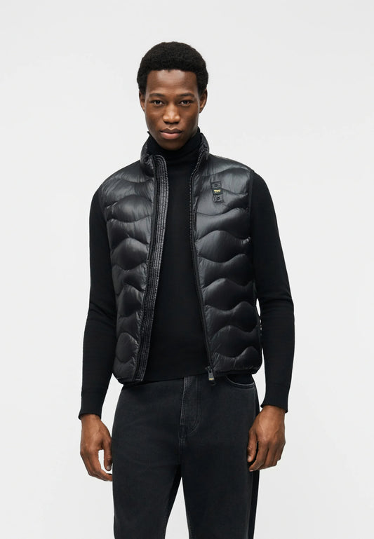 BLAUER SMANICATO AD ONDE DANNY 26SBLUX02184-005958 NERO