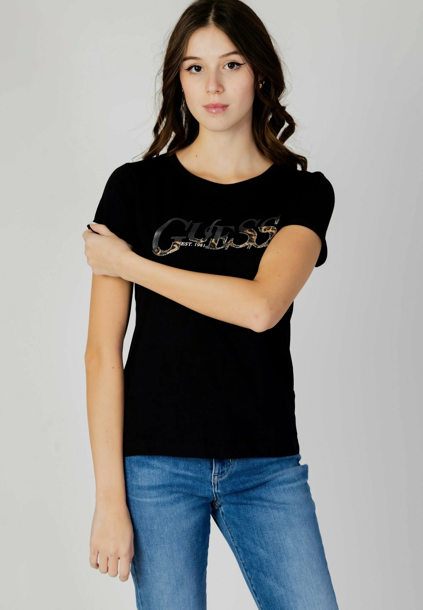 T-SHIRT GUESS DONNA CON STAMPA