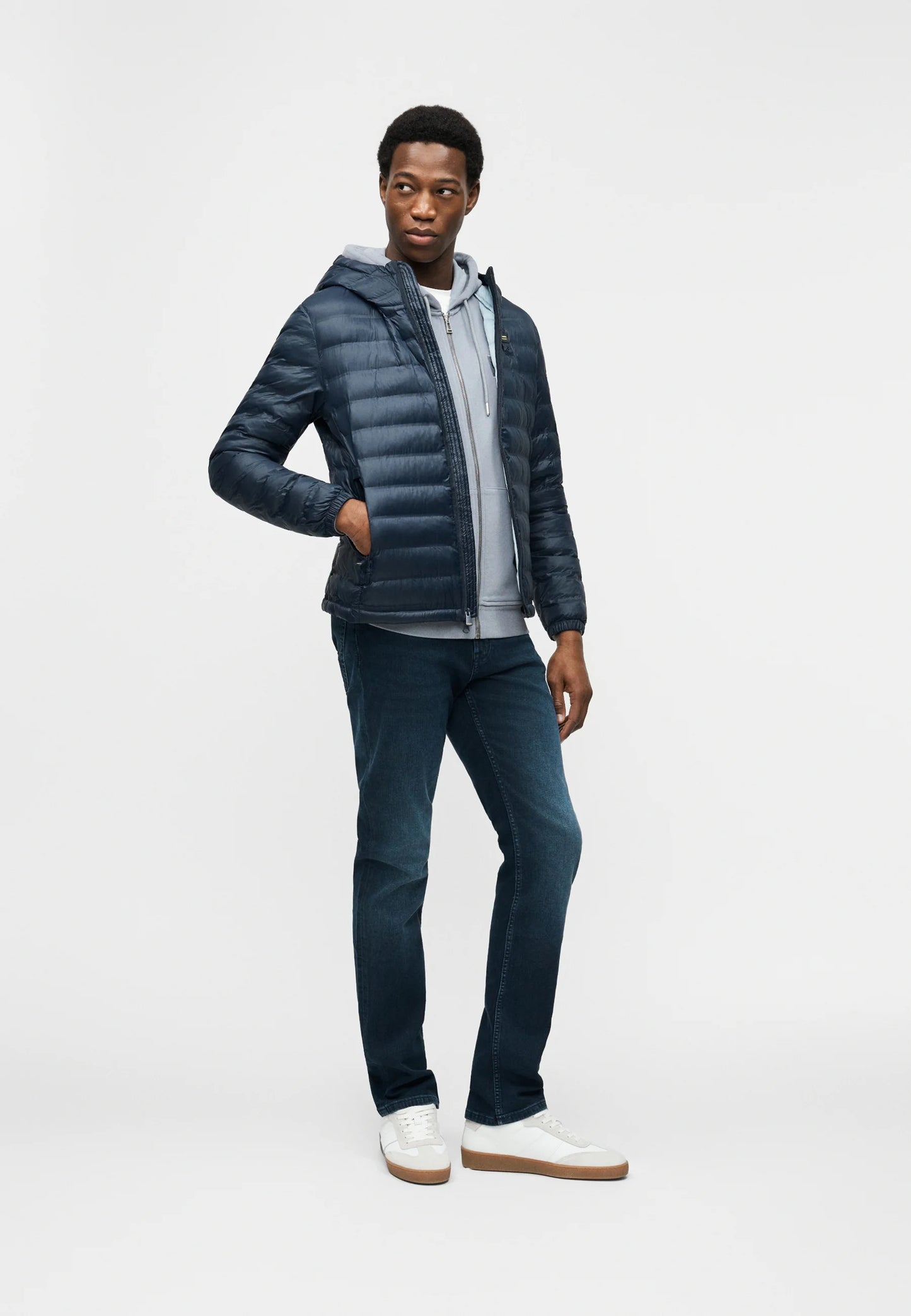 BLAUER PIUMINO CHARLES 100 GR 26SBLUC02179-007104 BLU