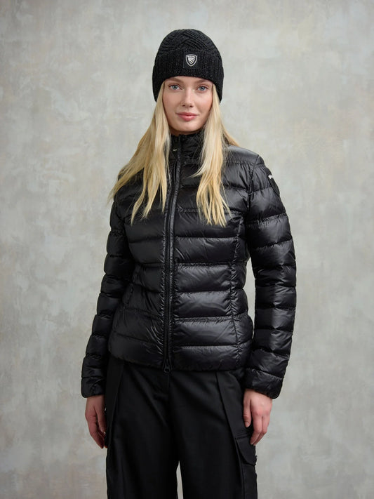 BLAUER PIUMINO CON COLLO ALLA COREANA GEORGIA 25WBLDC03092-006719 NERO 999