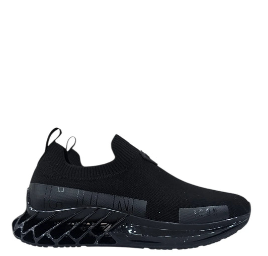 ICON SCARPE UOMO SNEAKERS SLIP ON ICO5516 NERO/NERO