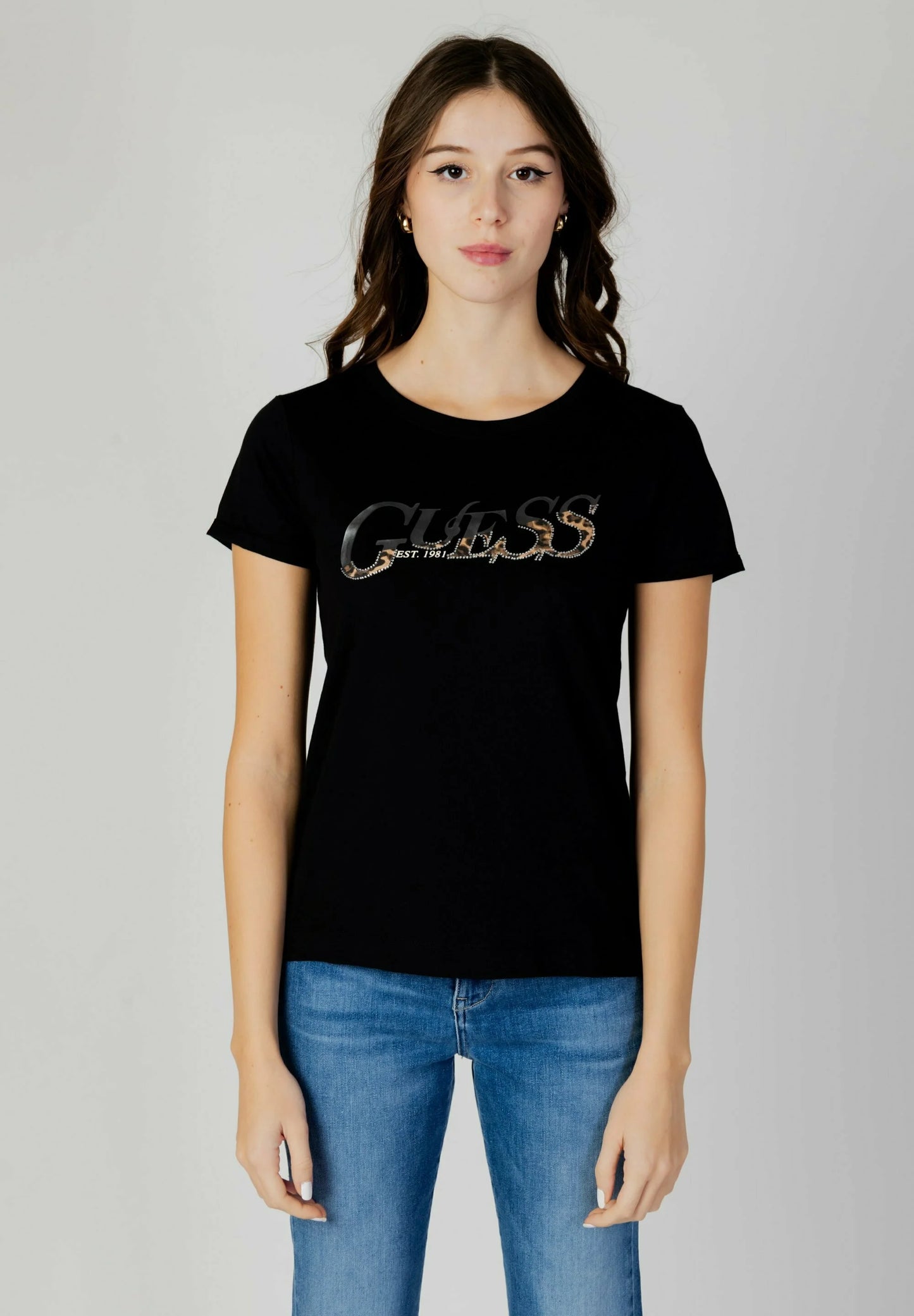 T-SHIRT GUESS DONNA CON STAMPA