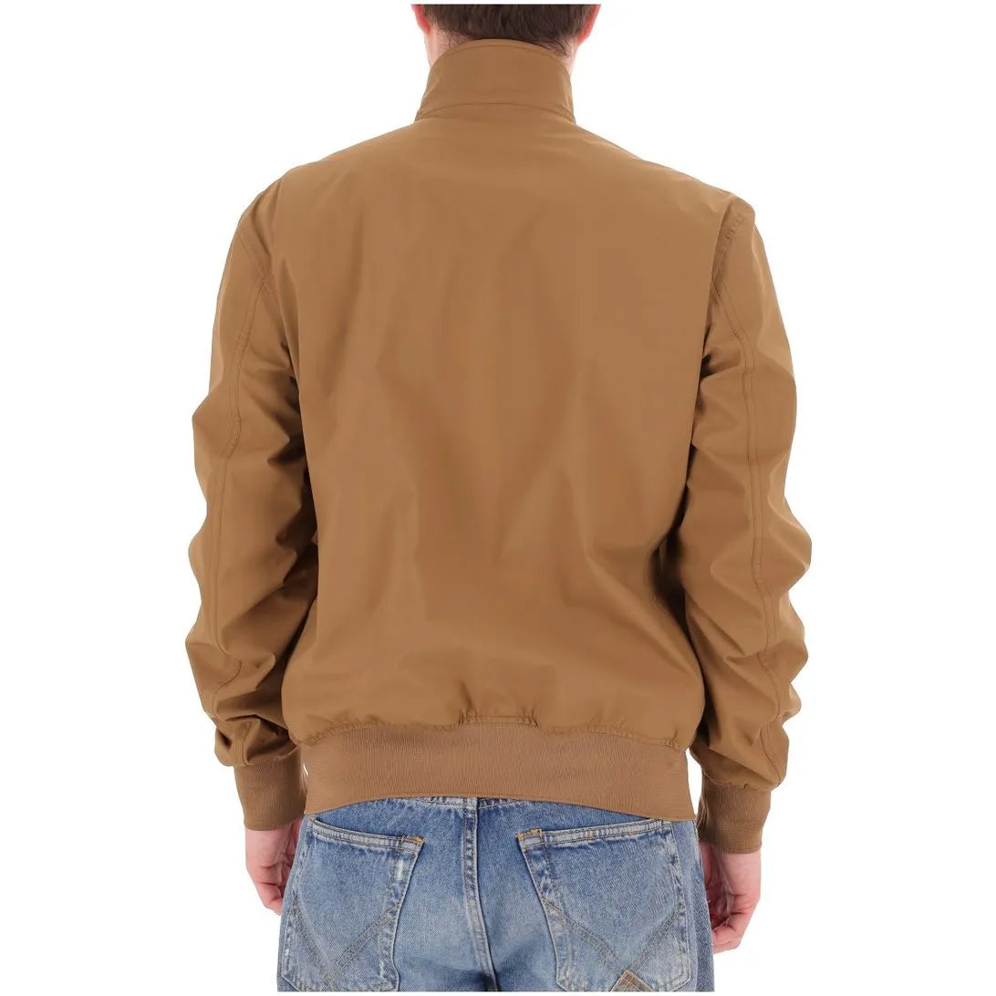 BLAUER BOMBER CON CUCITURE NASTRATE ANSON 26SBLUC11231-006787 NOCCIOLA