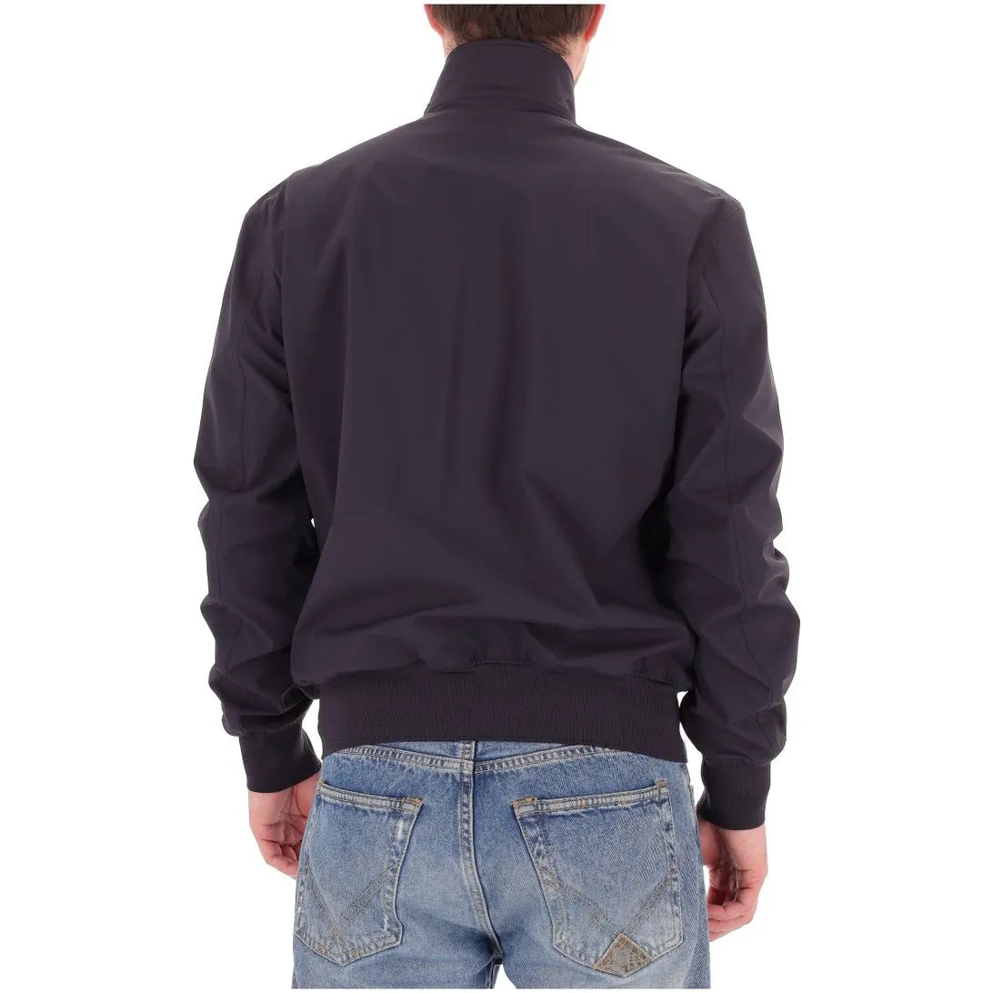 BLAUER BOMBER CON CUCITURE NASTRATE ANSON 26SBLUC11231-006787 BLU