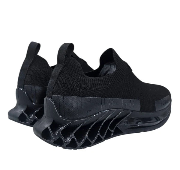 ICON SCARPE UOMO SNEAKERS SLIP ON ICO5516 NERO/NERO