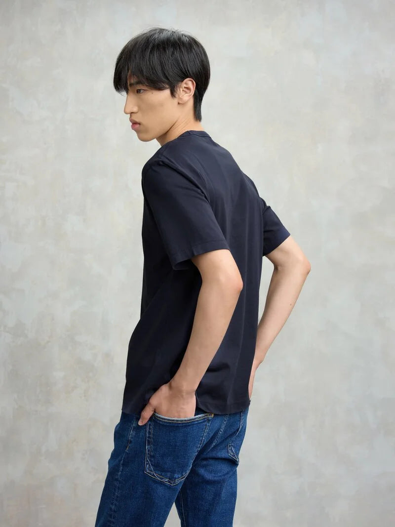 BLAUER T-SHIRT FAXON 2284-7480 MEZZA MANICA BLU