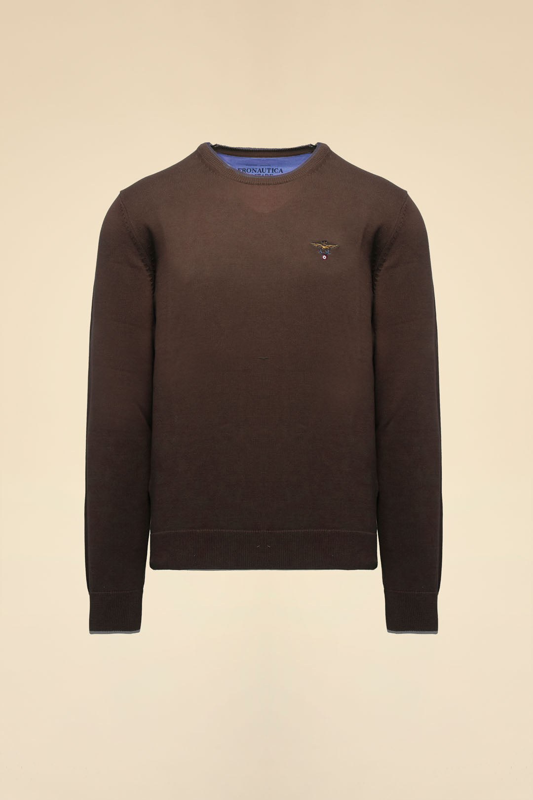 AERONAUTICA MILITARE MAGLIONCINO UOMO CON AQUILA RICAMATA 262MA163UL00506