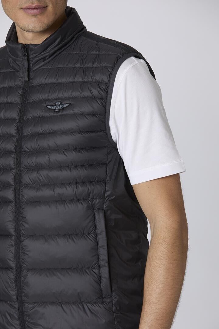 GILET SMANICATO AERONAUTICA MILITARE ULTRA LEGGERO