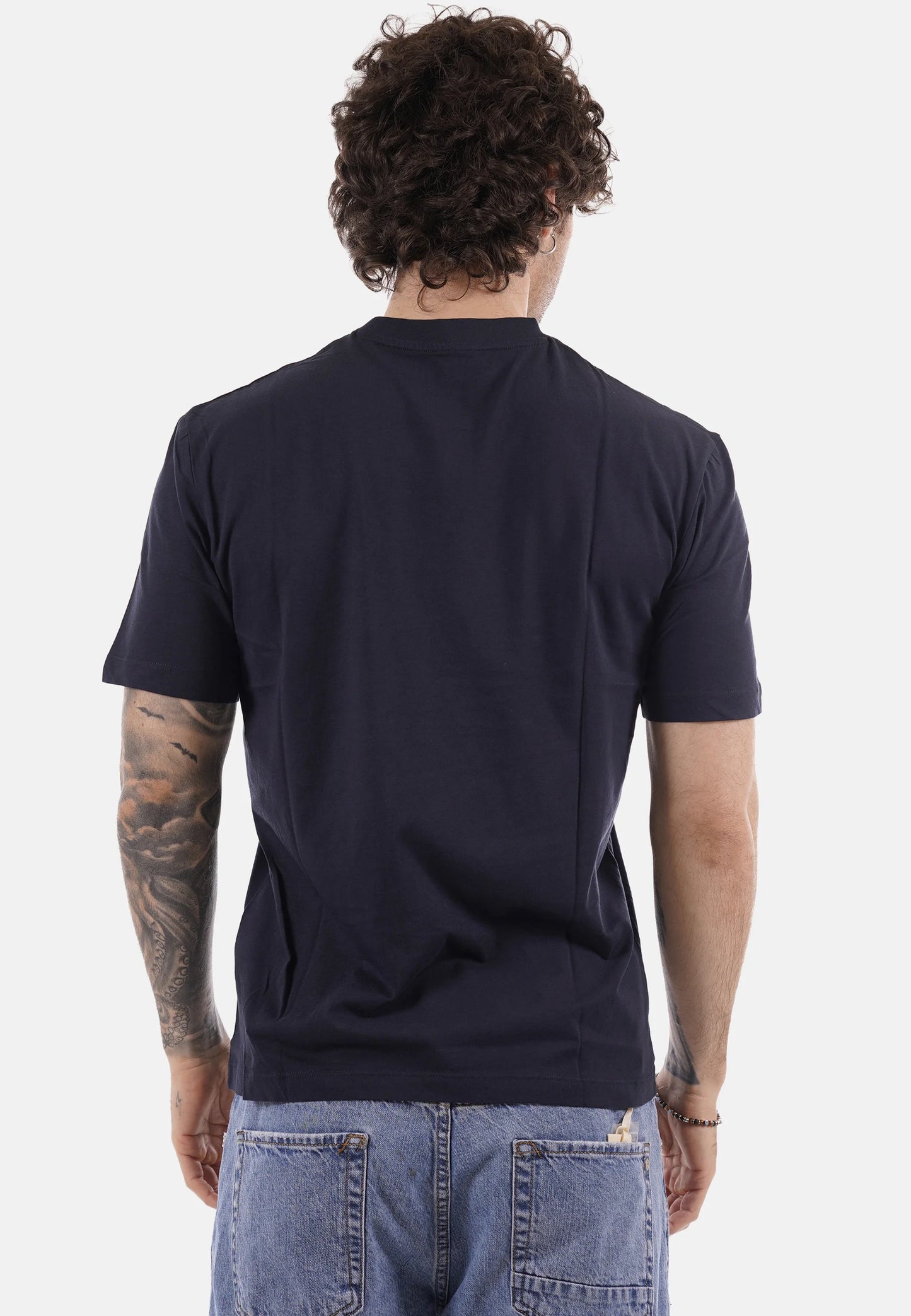 BLAUER T-SHIRT ERNST 2299-7439 MEZZA MANICA BLU 888