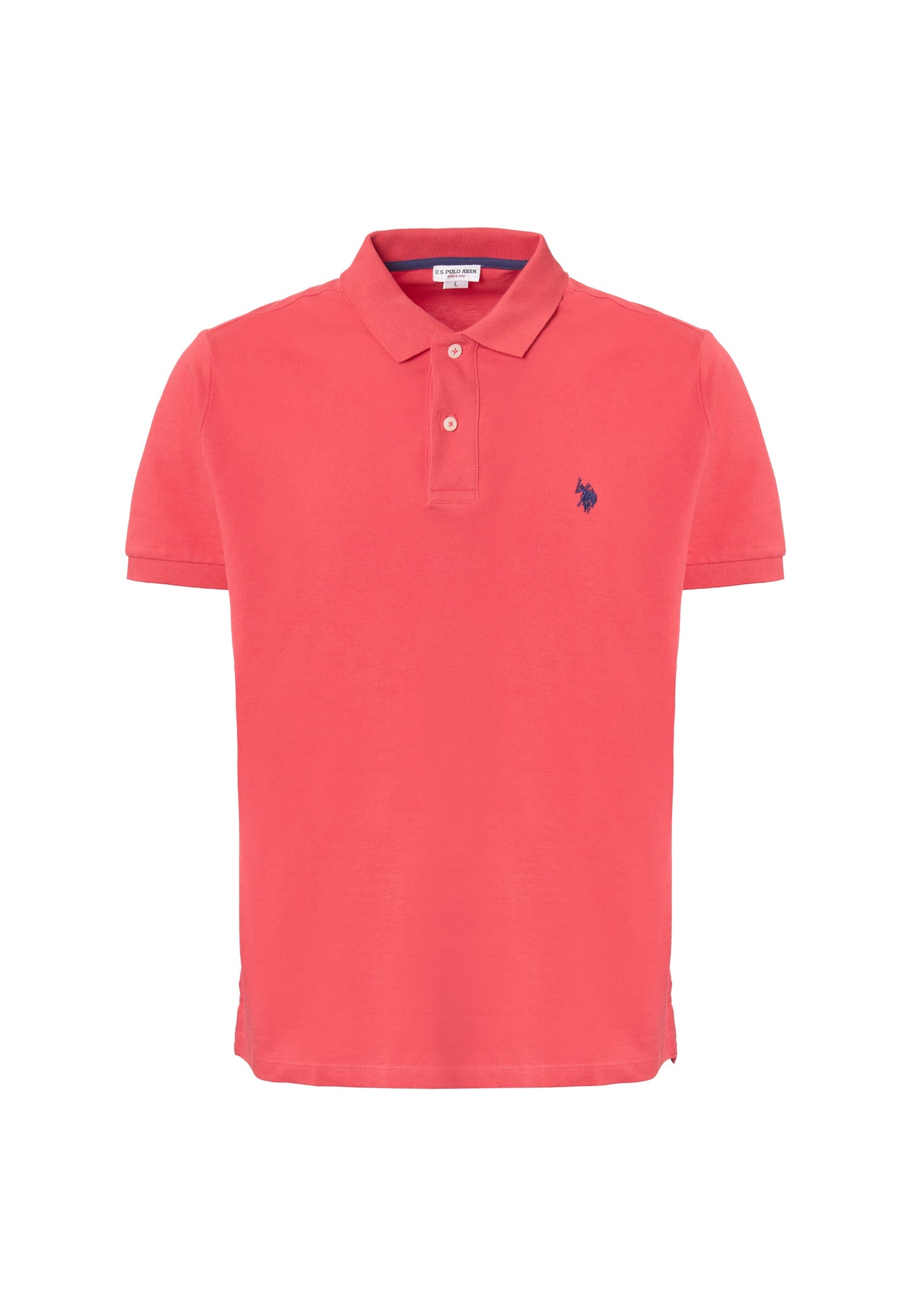 POLO UOMO US POLO ASSN IN COTONE PIQUET ROSSO