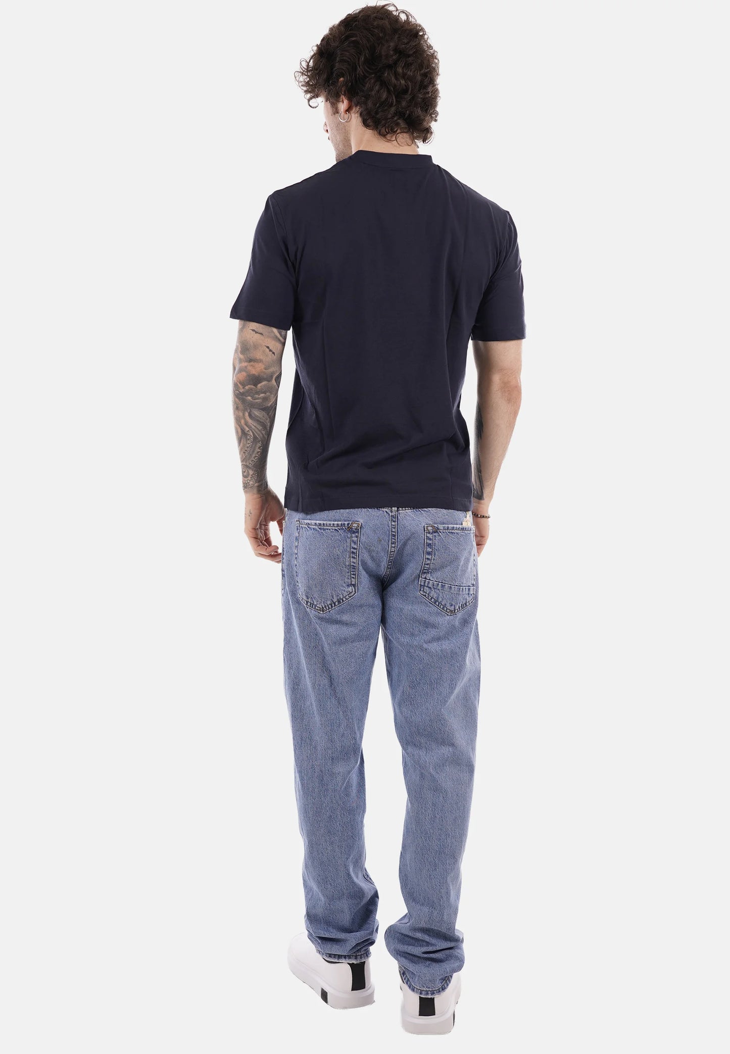 BLAUER T-SHIRT ERNST 2299-7439 MEZZA MANICA BLU 888