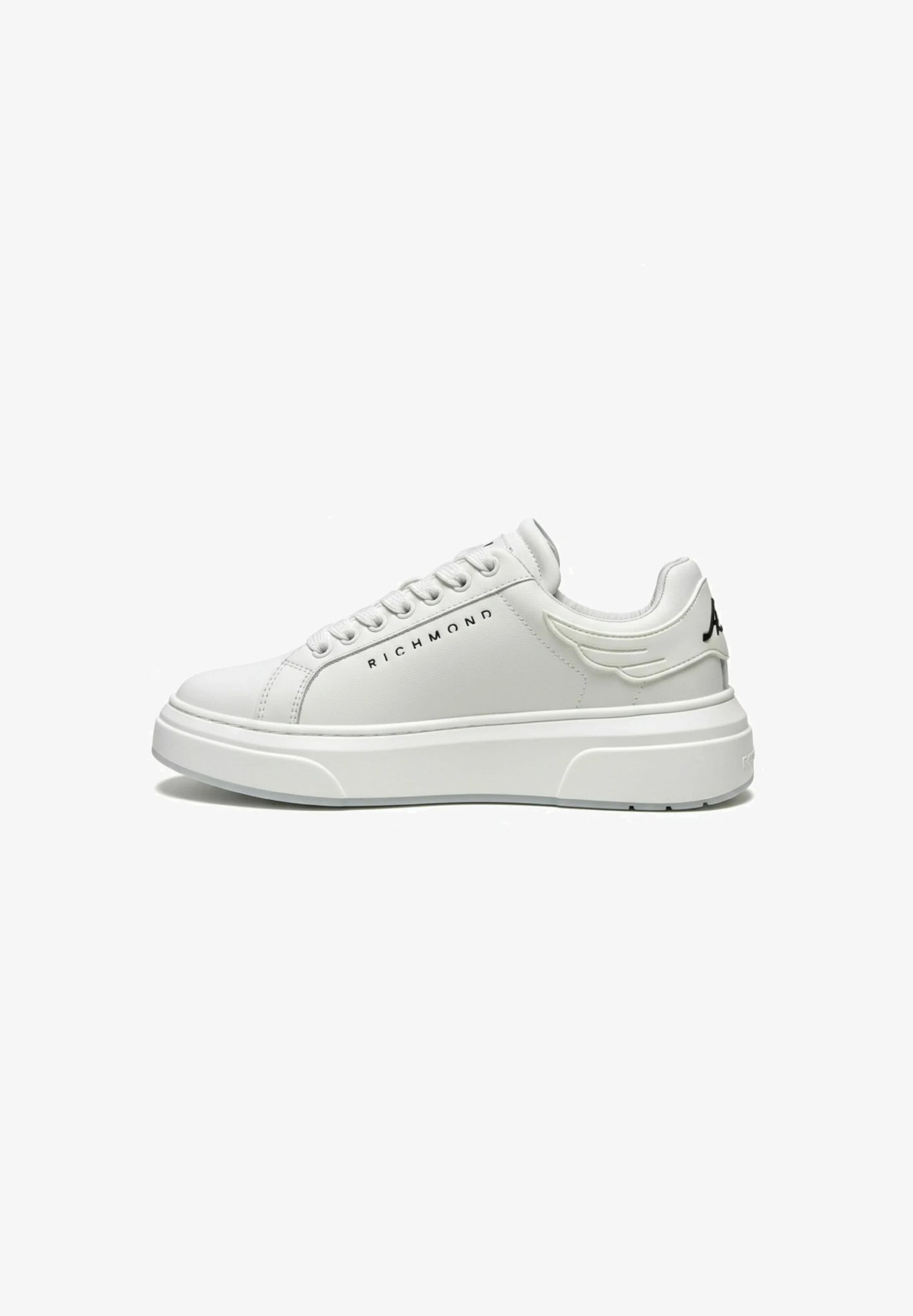 RICHMOND SCARPE SNEAKERS UOMO IN PELLE TOTAL WHITE BIANCO