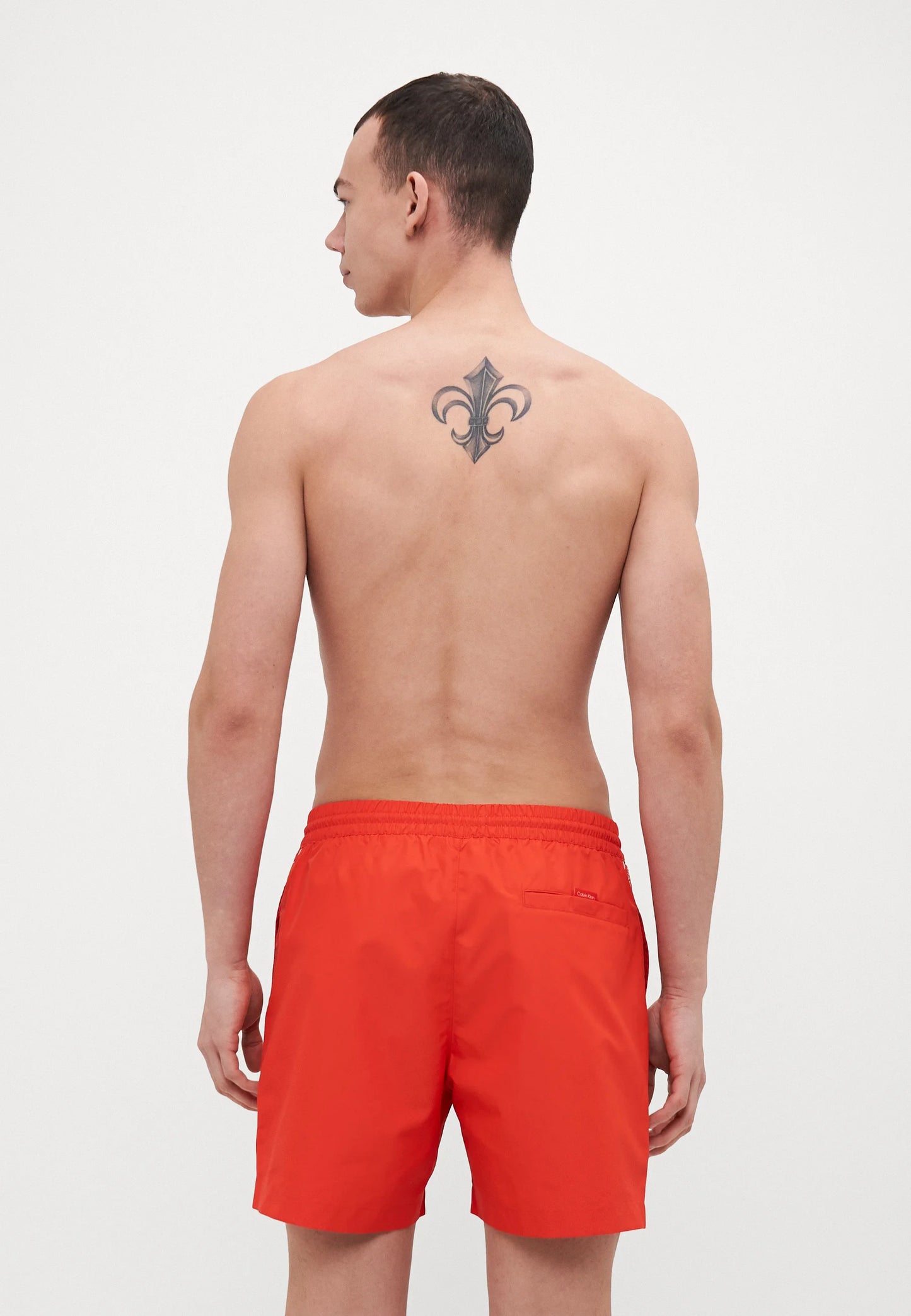 COSTUME CALVIN KLEIN BOXER ROSSO