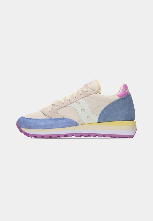 SCARPE SAUCONY JAZZ TRIPLE DONNA S60530-62 AZZURRO BIANCO ROSA