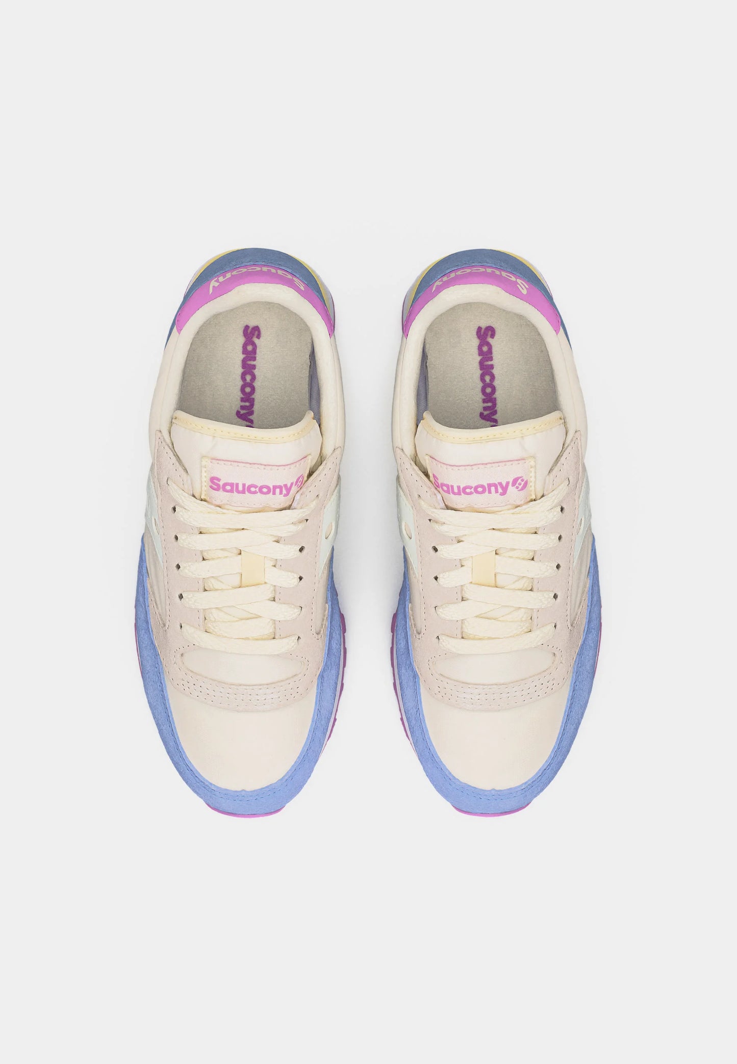 SCARPE SAUCONY JAZZ TRIPLE DONNA S60530-62 AZZURRO BIANCO ROSA