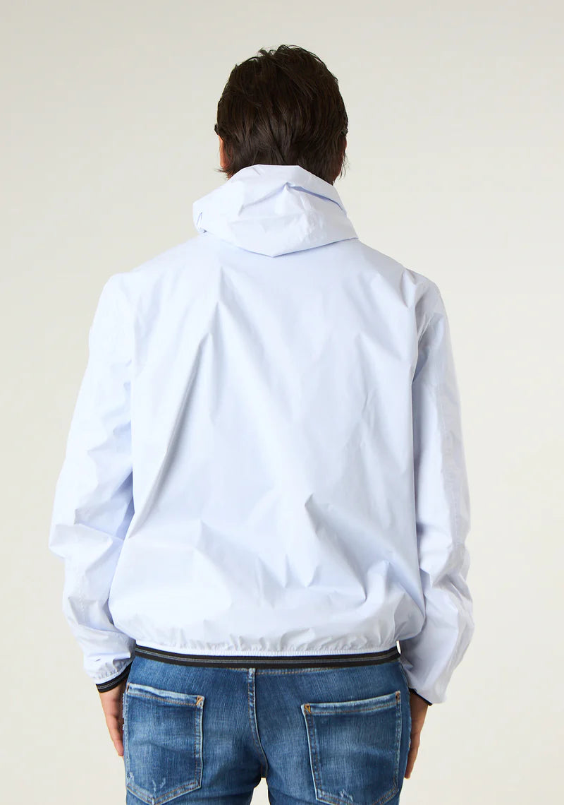 BLAUER GIACCA A VENTO STAMPATA DODGE 26SBLUC11021-007111 BIANCO 100