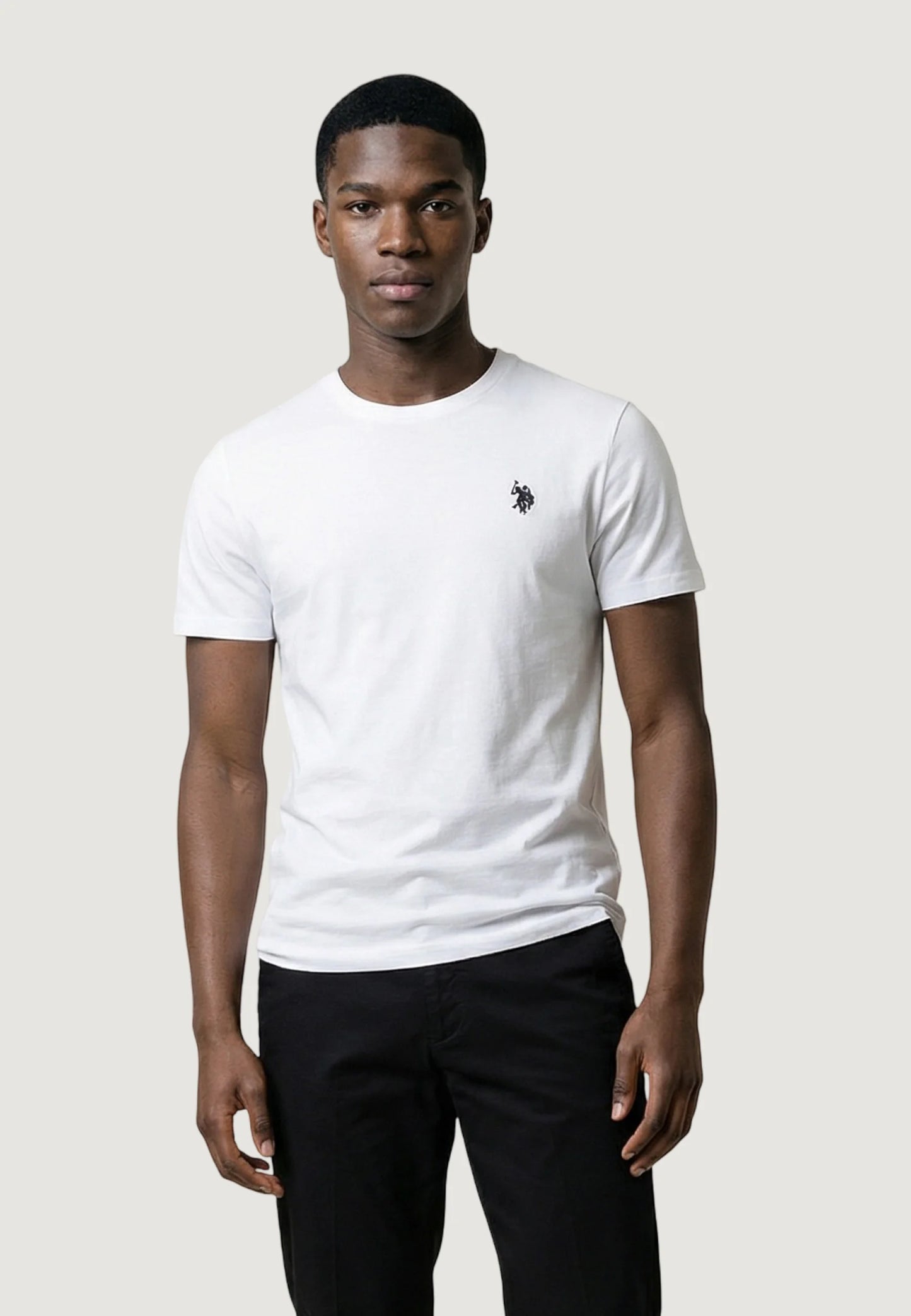Set 3 T-shirt Uomo Us Polo Assn 100% Cotone Mezza Manica Girocollo